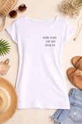 Shirt - Kann Spuren von Wein erhalten