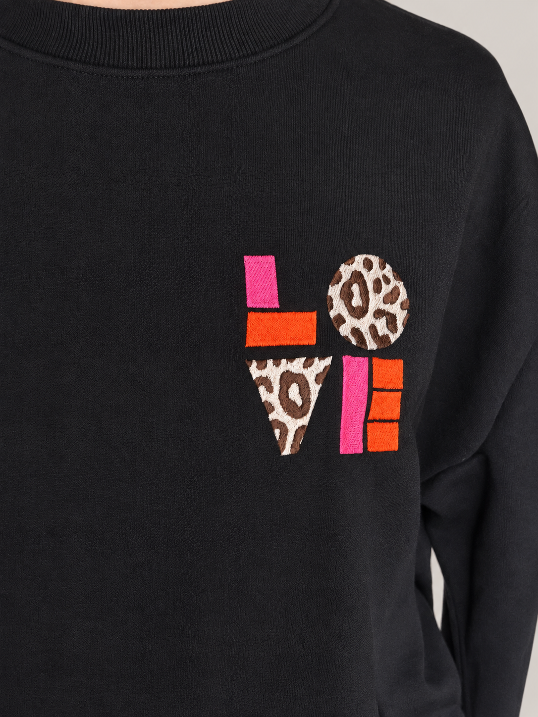 Damen-Oversize-Sweatshirt - LOVE