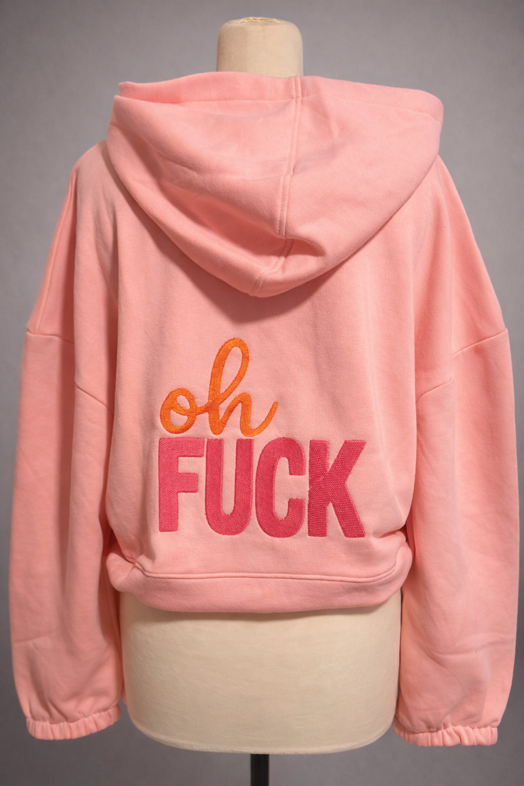 Cropped Hoodie „oh Fuck“ - Meva Design