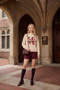 Sweatshirt Baumwolle LOVE - M223