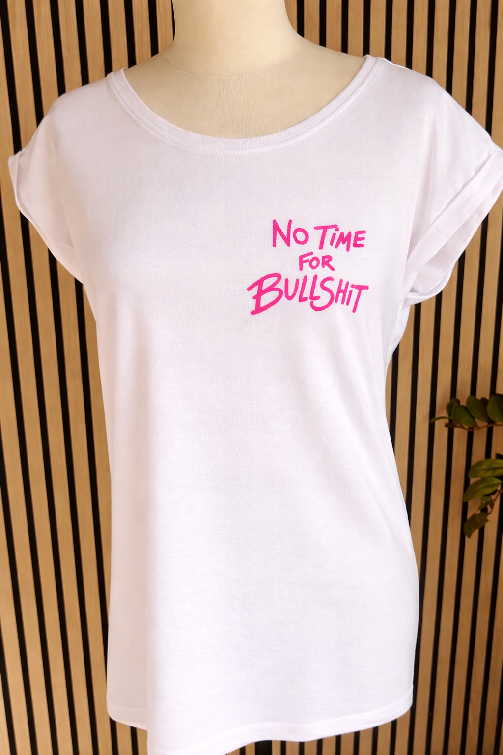 Shirt No Time for Bullshit - Das perfekte Shirt für echte Ansagen