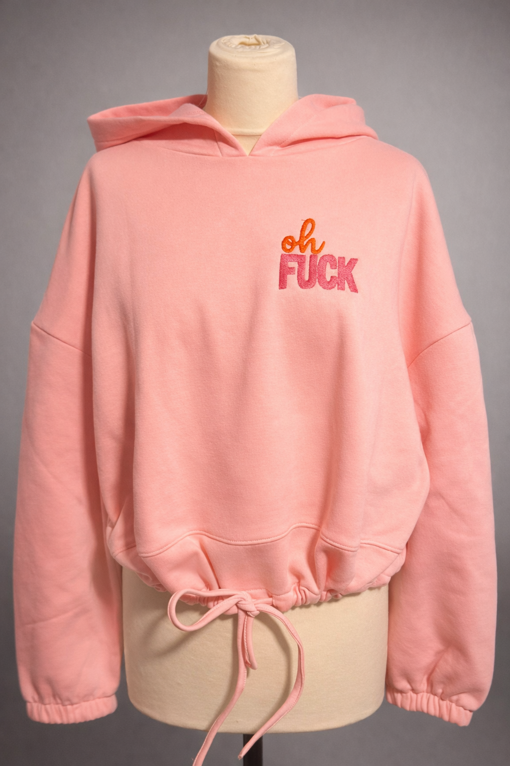 Cropped Hoodie „oh Fuck“ - Meva Design