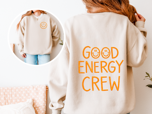 GOOD ENERGY CREW – Sweatshirt